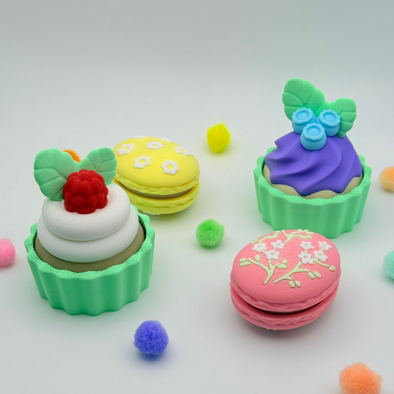 Foodie Clickers | Fidget Clickers | Desk Fidget and Keychains