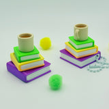 Cozy Book Nook Clickers | Fidget Clickers
