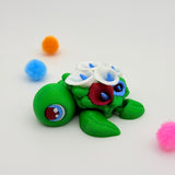 Baby Turtles | 3D Printed | Articulated Collectible for Desk Decoration | Zodiac