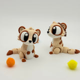 Baby Munchkins | 3D Printed | Articulated Collectible for Desk Decoration Nature Ornaments