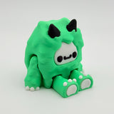Baby X Bigfoot Yeti | 3D Printed Articulated Collectible for Desk Decoration Ornaments Articulating Nature Raspberry Lemon