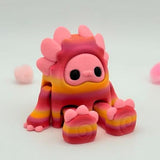 Baby X Yeti Buddies | 3D Printed Articulated Collectible for Desk Decoration Ornaments Articulating Nature