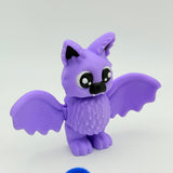 Baby Floof Bats | 3D Printed | Articulated Collectible for Desk Decoration Halloween Spooky