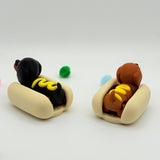 Baby Hotdog Dachshund | 3D Printed | Articulated Collectible for Desk Decoration