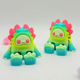 Baby X Yeti Buddies | 3D Printed Articulated Collectible for Desk Decoration Ornaments Articulating Nature