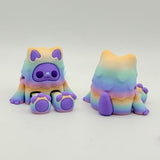 Baby X Yeti Buddies | 3D Printed Articulated Collectible for Desk Decoration Ornaments Articulating Nature