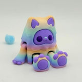 Baby X Yeti Buddies | 3D Printed Articulated Collectible for Desk Decoration Ornaments Articulating Nature