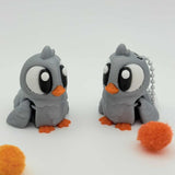 Baby Munchkin Animals | 3D Printed | Articulated Collectible for Desk Decoration Nature Ornaments