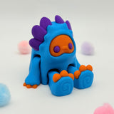 Baby X Yeti Buddies | 3D Printed Articulated Collectible for Desk Decoration Ornaments Articulating Nature