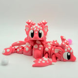 Grand Munchkin Dragons | 3D Printed | Articulated Collectible for Desk Decoration Nature Ornaments Dragon Fruit Unicorn Tail Decorative Figurines