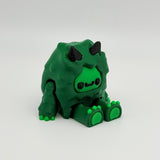 Baby X Bigfoot Yeti | 3D Printed Articulated Collectible for Desk Decoration Ornaments Articulating Nature Raspberry Lemon