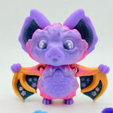Grand Bat Sprites | 3D Printed | Articulated Collectible for Desk Decoration Nature Ornaments