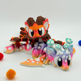 Grand Munchkin Dragons | 3D Printed | Articulated Collectible for Desk Decoration Nature Ornaments Dragon Fruit Unicorn Tail Decorative Figurines