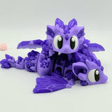 Grand Munchkin Dragons | 3D Printed | Articulated Collectible for Desk Decoration Nature Ornaments Dragon Fruit Unicorn Tail Decorative Figurines