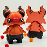 Grand Spooky Creatures Halloween | 3D Printed | Articulated Collectible for Desk Decoration Nature Ornaments Summerween
