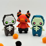 Halloween Spooky Creatures | 3D Printed | Articulated Collectible for Desk Decoration Nature Ornaments