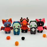 Halloween Spooky Creatures | 3D Printed | Articulated Collectible for Desk Decoration Nature Ornaments