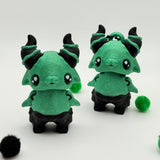 Halloween Spooky Creatures | 3D Printed | Articulated Collectible for Desk Decoration Nature Ornaments