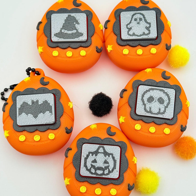 Halloween V-Pet Clickers | Fidget Clickers | Desk Fidget and Keychains