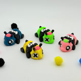 Spooky Zom-Bees and Hive | 3D Printed | Articulated Collectible for Desk Decoration Halloween Ornaments Gift
