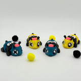 Spooky Zom-Bees and Hive | 3D Printed | Articulated Collectible for Desk Decoration Halloween Ornaments Gift